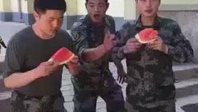 舅舅三兄弟吃瓜比赛视频,欢乐吃瓜大比拼